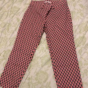 Loft crop twill pants